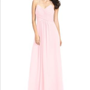 Azazie Haleigh Blushing Pink Dress size A4